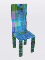 Kurumi Conley_Blue Chair